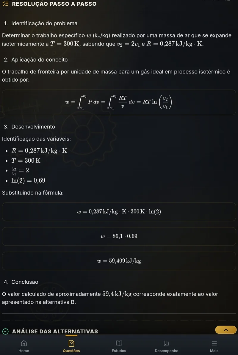 Resolução passo a passo