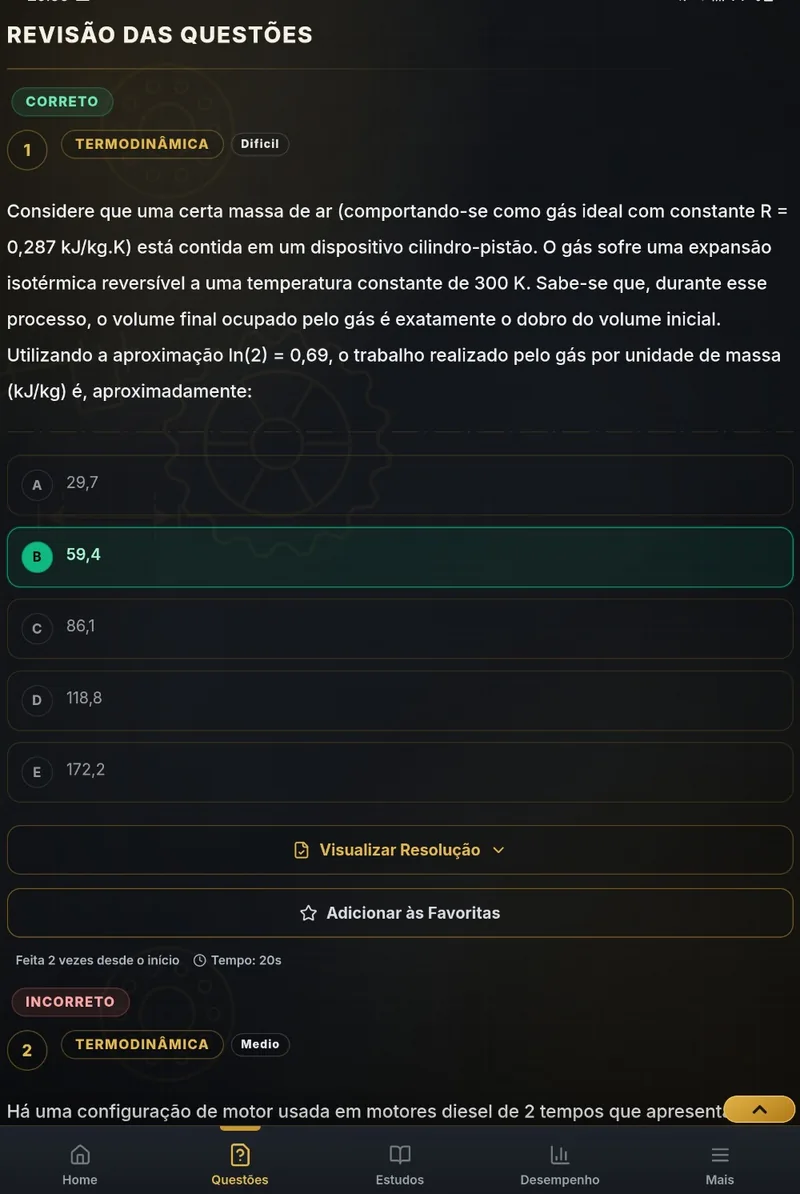 Revisão das questões